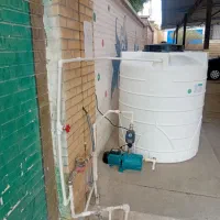 لوله کشی نصب پمپ اب نصب منبع اب نصب فلاش تانک