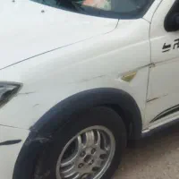 کوییک آر سفید مشکی،مدل 1400،شاسی پلمپ|خودرو سواری و وانت|گرگان, |دیوار