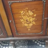 کنسول وایینه چوب اصل|بوفه، ویترین، کنسول|مشهد, توس (بلوار توس)|دیوار