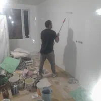 نقاشی ساختمان رنگ کار نقاش ساختمانی فقط داخل تهران|خدمات پیشه و مهارت|تهران, سلسبیل جنوبی|دیوار