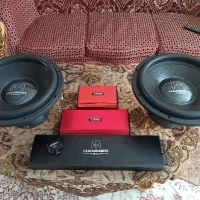 آمپ ۳ کیلو همرتک ساب ۱۵ ۱۸۵۰ همرتک ۴ کانال ds18