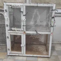 قفس دوطبقه کبوتر