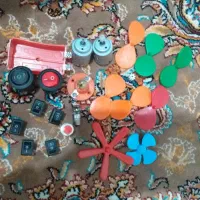 وسایل کاردستی شامل ارمیچر بدنه گرد و چراغ و کلید|اسباببازی بچه|مشهد, توس (بلوار توس)|دیوار