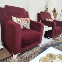 فروش مبل راحتی 8 نفره با سه تا عسلی ام دی اف