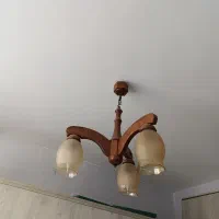 لوستر چوبی درجه یک|لوستر و چراغ آویز|تهران, نیروی هوایی (پیروزی)|دیوار