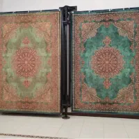 فرش کلاردشت/کد5005طوسی فیلی ارغوانی|فرش|شیراز, لاله|دیوار