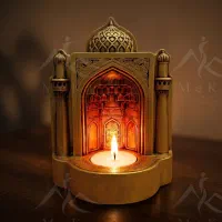 جاشمعی محراب دست‌ساز - دکور لوکس مناسب محرم - MeKa