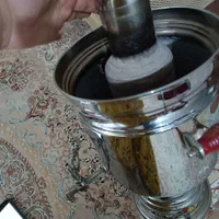 سماور بزرگ|سماور، چای‌ساز، قهوه‌ساز|قم, نیروگاه|دیوار