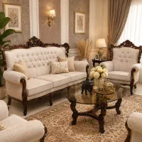 مبلمان کویین فرانسوی(سفارشی ساخت)