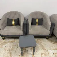 مبل هفت نفره|مبلمان خانگی و میز عسلی|رشت, باهنر|دیوار