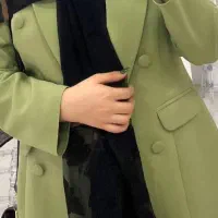 کت شلوار سبز ماچا نو