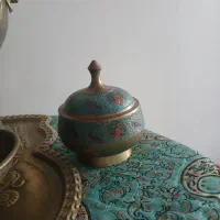 میز وپایه سماور زغالی|کلکسیون اشیاء عتیقه|مشهد, پنجتن|دیوار