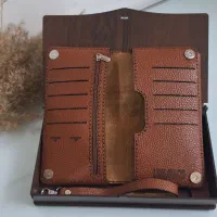 دوخت انواع کیف چرم دست دوز