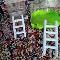 قفس سگ  بزرگ استفاده نشوده وکوله پرنده