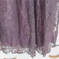 پیراهن مجلسی رنگ یاسی بنفش خوشرنگ خاص سایز42|لباس|رشت, گلزاران|دیوار
