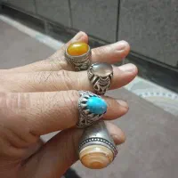 انگشتر نقره مردانه