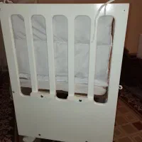 تخت گهواره شو کنار تخت مادر نوزاد تا دوسالگی|تخت و سرویس خواب|پاکدشت, خاتون آباد|دیوار