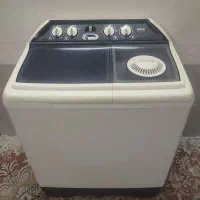 ماشین لباسشویی دوقلو اسنوا 10کیلوی سالم