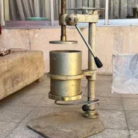 بامیه زن دستی. مشعل فر قنادی . هواکش بزرگ