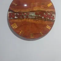 ساعت دیواری چوب ورزین