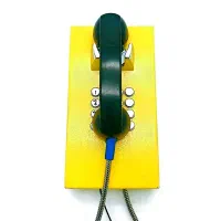 تلفن دیواری باجه ای