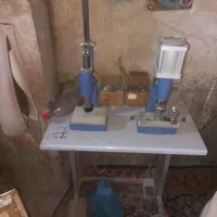 دستگاه دکمه زن پنوماتیک  در حد نو