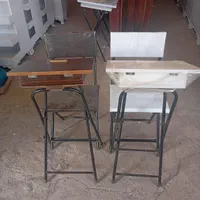 میز و نیمکت نماز باکس دار سفید رنگ با|صندلی و نیمکت|قم, امامزاده ابراهیم|دیوار