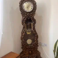 ساعت ایستاده تمام چوب