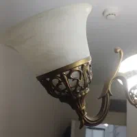 لوستر ۳ تایی طرح سنگ|لوستر و چراغ آویز|کرج, شاهینویلا|دیوار