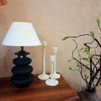 آباژور رومیزی و پایه بلند نو|چراغ خواب و آباژور|رشت, رشتیان|دیوار