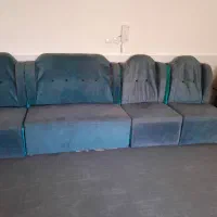 دو دست مبل هفت نفره در حد نو|مبلمان خانگی و میز عسلی|شاهین‌شهر, گرگاب|دیوار