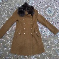 پالتو فوتر آستر دار خزش باز میشه