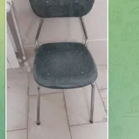 ۷عددصندلی استخوانی ی میز نقلی