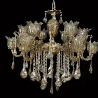 لوستر وحید نیا|لوستر و چراغ آویز|تبریز, |دیوار