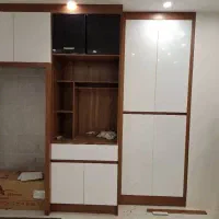 انجام کلیه کارهای کابینت آشپزخانه -کتابخانه -دکور|کتابخانه، شلف، قفسه‌های دیواری|کرج, شهرک بنفشه|دیوار