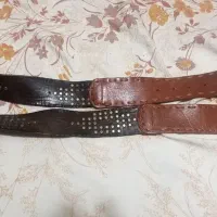 کمربند مردانه اصل چرم گاوی طول۱۲۰سانا