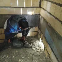 سوراخ کاری و تخریب سازه و ساختمان