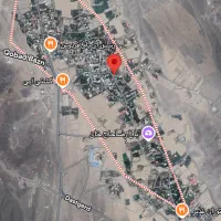 2000 متر زمین بر جاده محدوده کهک میم