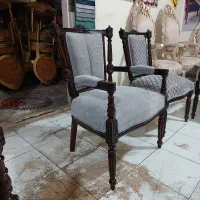 مبل سلطنتی  ۹ نفره کاجی ست  چوب راش خالص تظمینی|مبلمان خانگی و میز عسلی|تبریز, |دیوار