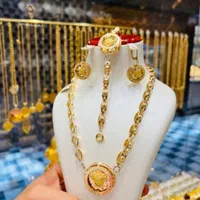 سرویس طلای بحرینی دوگل وزن ۲۶.۹۸۰ بدون اجرت|جواهرات|زاهدان, |دیوار