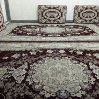 4 تخته فرش زرشکی درحد نو