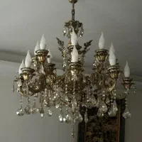 لوستر برنز اصل|لوستر و چراغ آویز|نقده, |دیوار