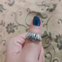 انگشتر نقره نو