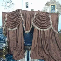 پرده همینجور که تو عکسه وصل میشه