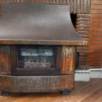 بخاری شومینه ایمن گاز