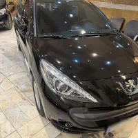 ۲۰۷اتوماتیک مشکی پانا ارتقا موتور جدید|خودرو سواری و وانت|اصفهان, فرح آباد|دیوار