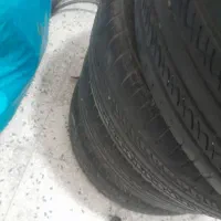 ۴عدد لاستیک پژو ۴۰۵و ۲۰۷ بدون پنچر گیری