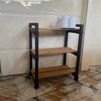 جا کفشی ترکیب فلز و چوب،استند نماز وپایه چرخ خیاطی