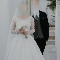 لباس عروس مزونی، فقط یک شب استفاده، تمیز و سالم