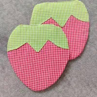 دستگیره آشپزخانه طرح توت فرنگی|سفره، حوله، دستمال آشپزخانه|صدرا-فارس, فاز ۱|دیوار